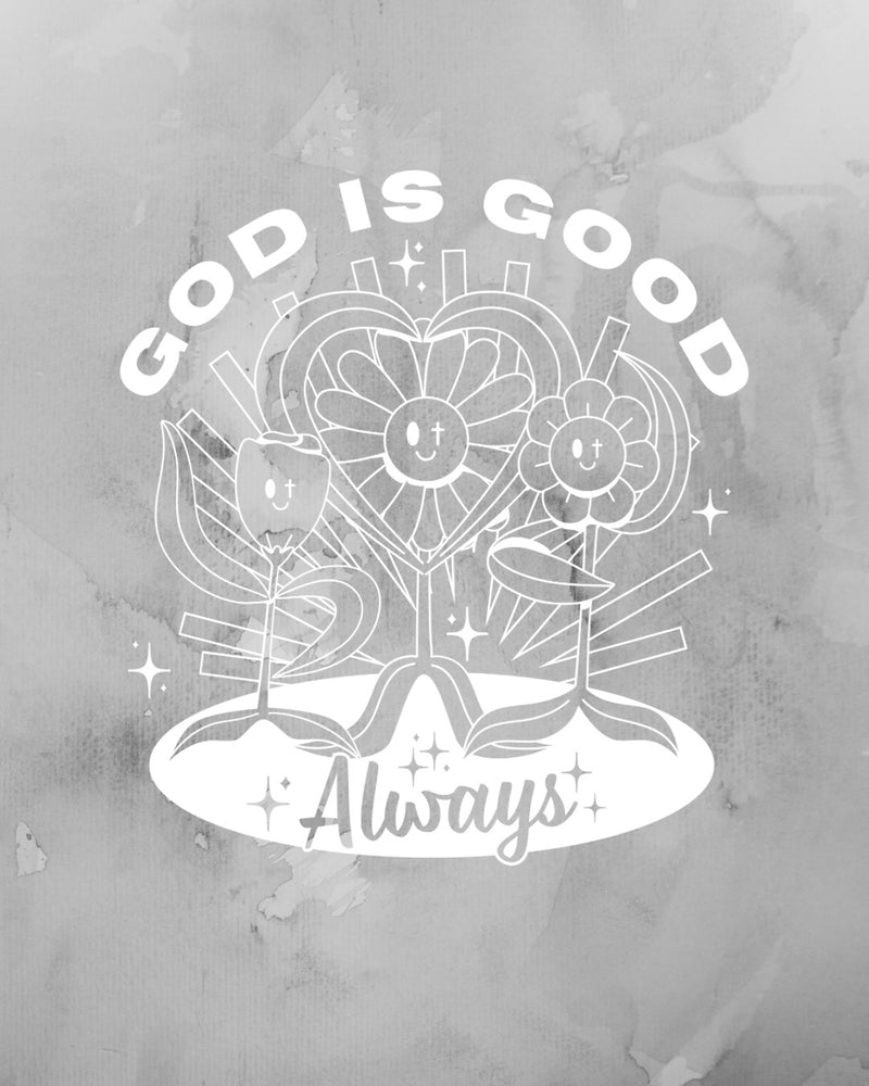 NEW! God is Good Hoodie - Black (FREE Mystery 3-Pack Included)