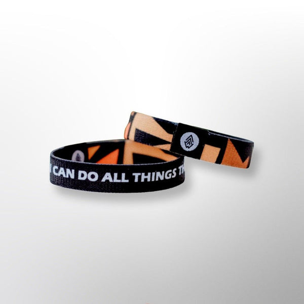 [$4] Philippians 4:13 10-Pack Reversible Bracelets - Christian Apparel and Accessories - Ascend Wood Products
