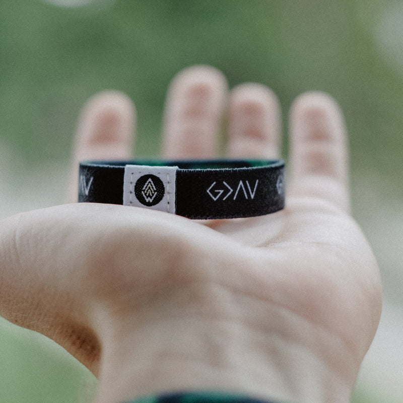 'God is Greater' Reversible Bracelet - Christian Apparel and Accessories - Ascend Wood Products
