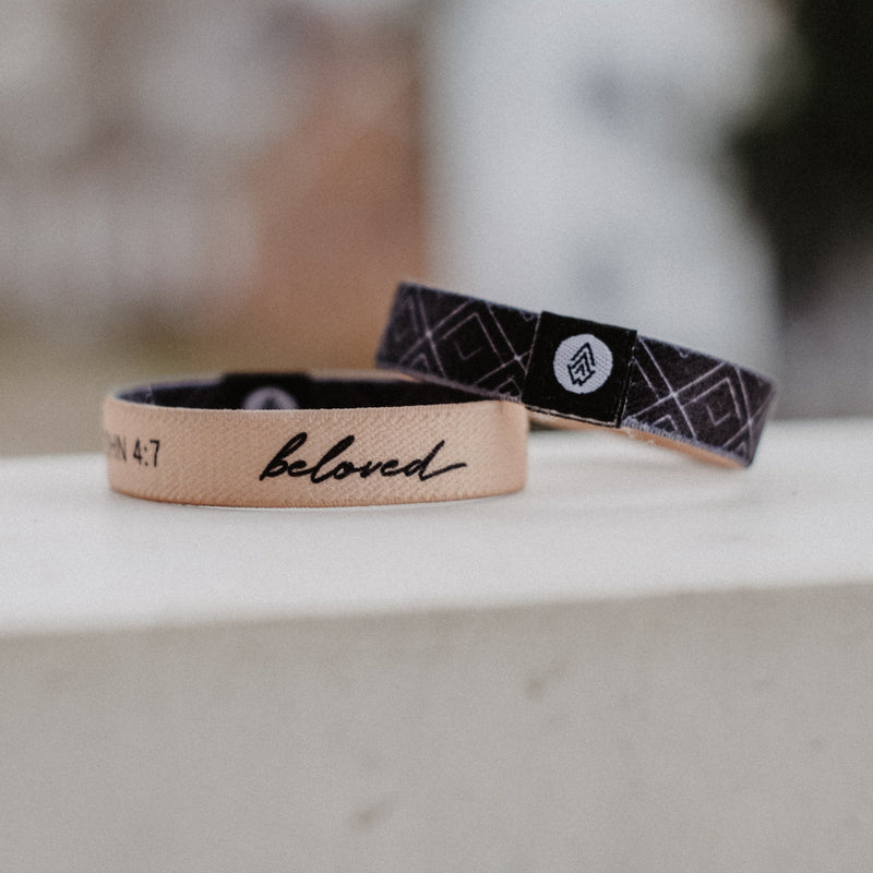 2-Pack | "Beloved" Reversible Bracelets [$40 Value] - Christian Apparel and Accessories - Ascend Wood Products