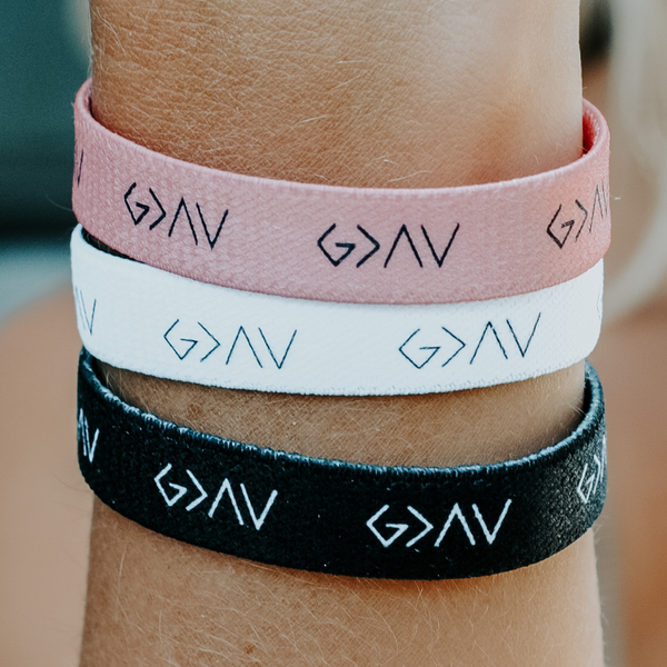 3-PACK | "God is Greater" Reversible Bracelets - Christian Apparel and Accessories - Ascend Wood Products