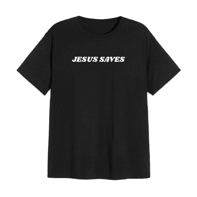 Jesus Saves Tee - Christian Apparel and Accessories - Ascend Wood Products